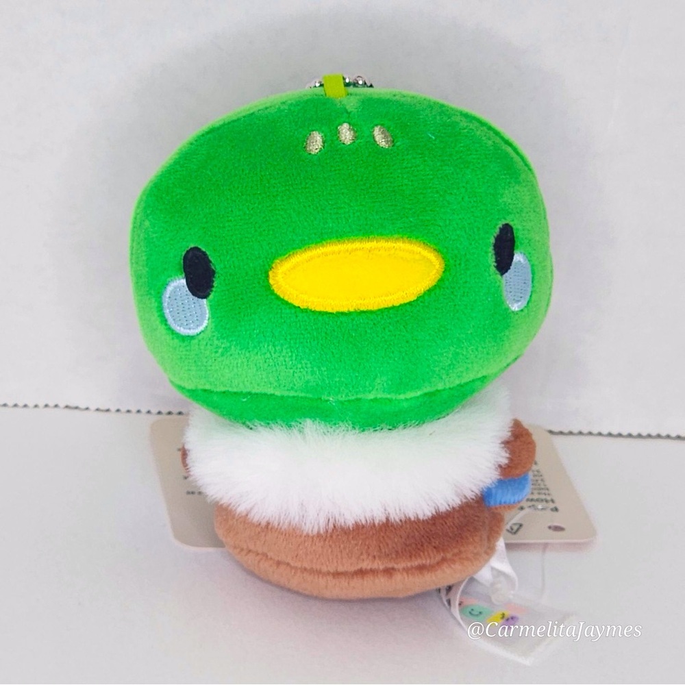 MEWAII 🦆 MALLARD DUCK Mini Bouncy Bouncy Plush Keychain Clip NWT